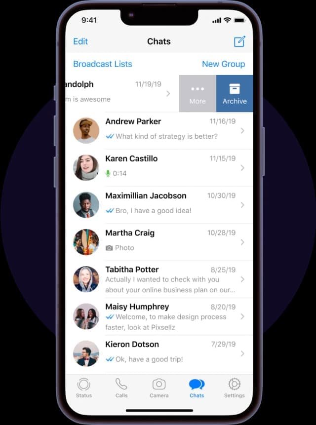 Referrals mobile icon